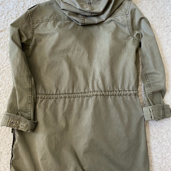 Azure dark olive utility jacket - Picture 2 of 3